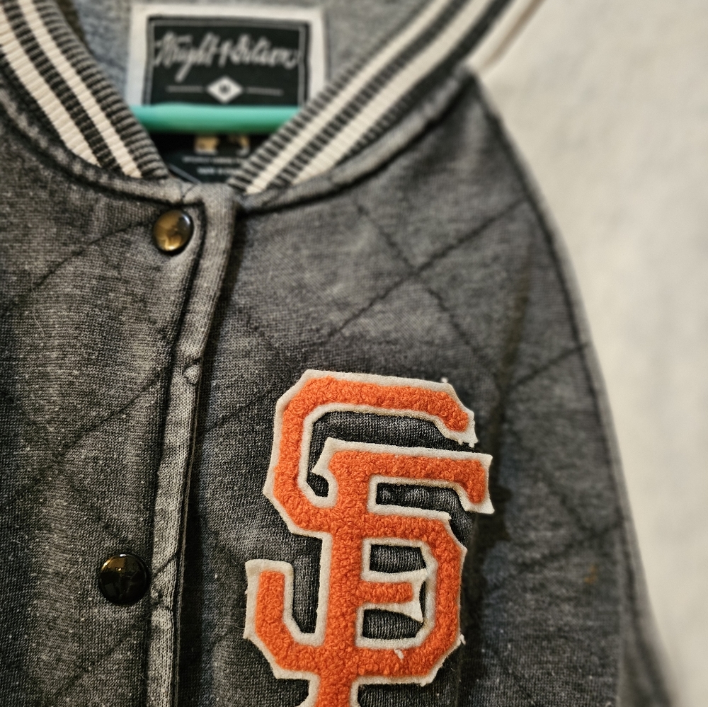 Vintage San Francisco Giants Lightweight Sweater Jacket